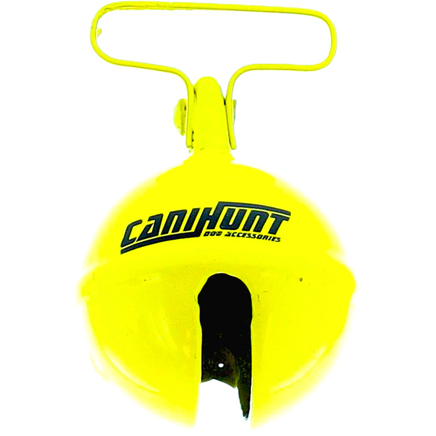 Canihunt Grelot Campanaccio Cane Giallo Fluo Passante 25 mm