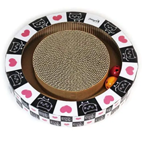 Arppe Black Jack tiragraffi cartone gatto diam. 34 cm catnip