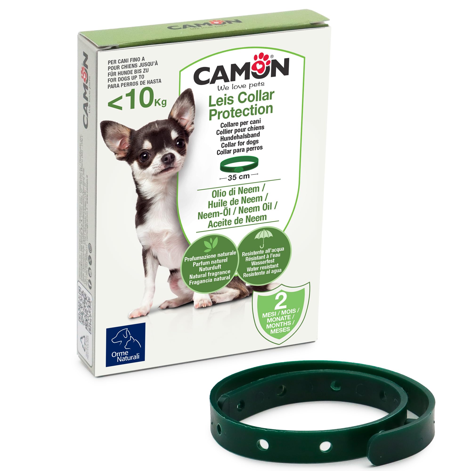 Camon salviette detergenti cani e gatti neem 40 pezzi