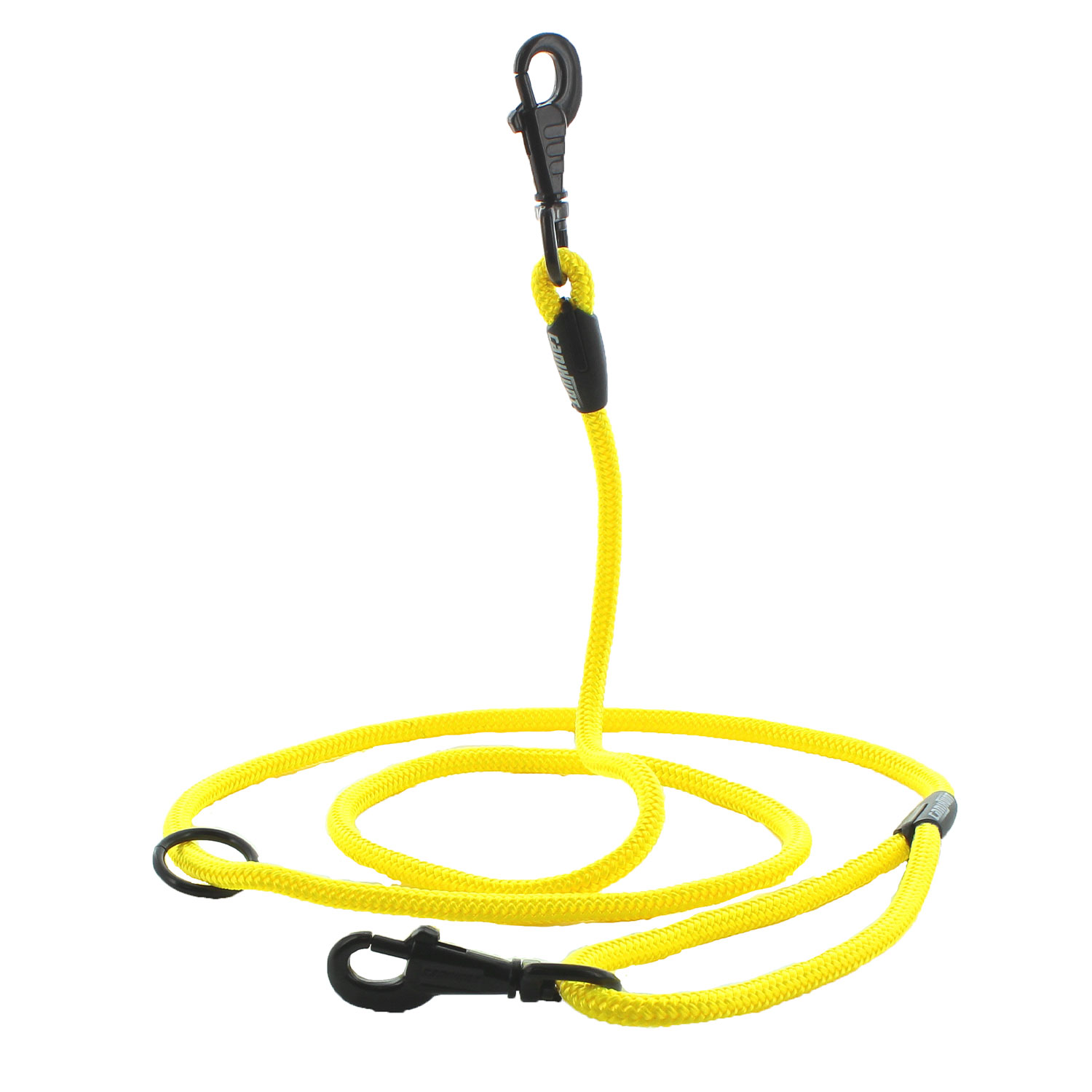 Canihunt Alp Guinzaglio Tondo Giallo Fluo 180 cm