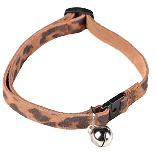 Arppe collare gatto regolabile leopardato