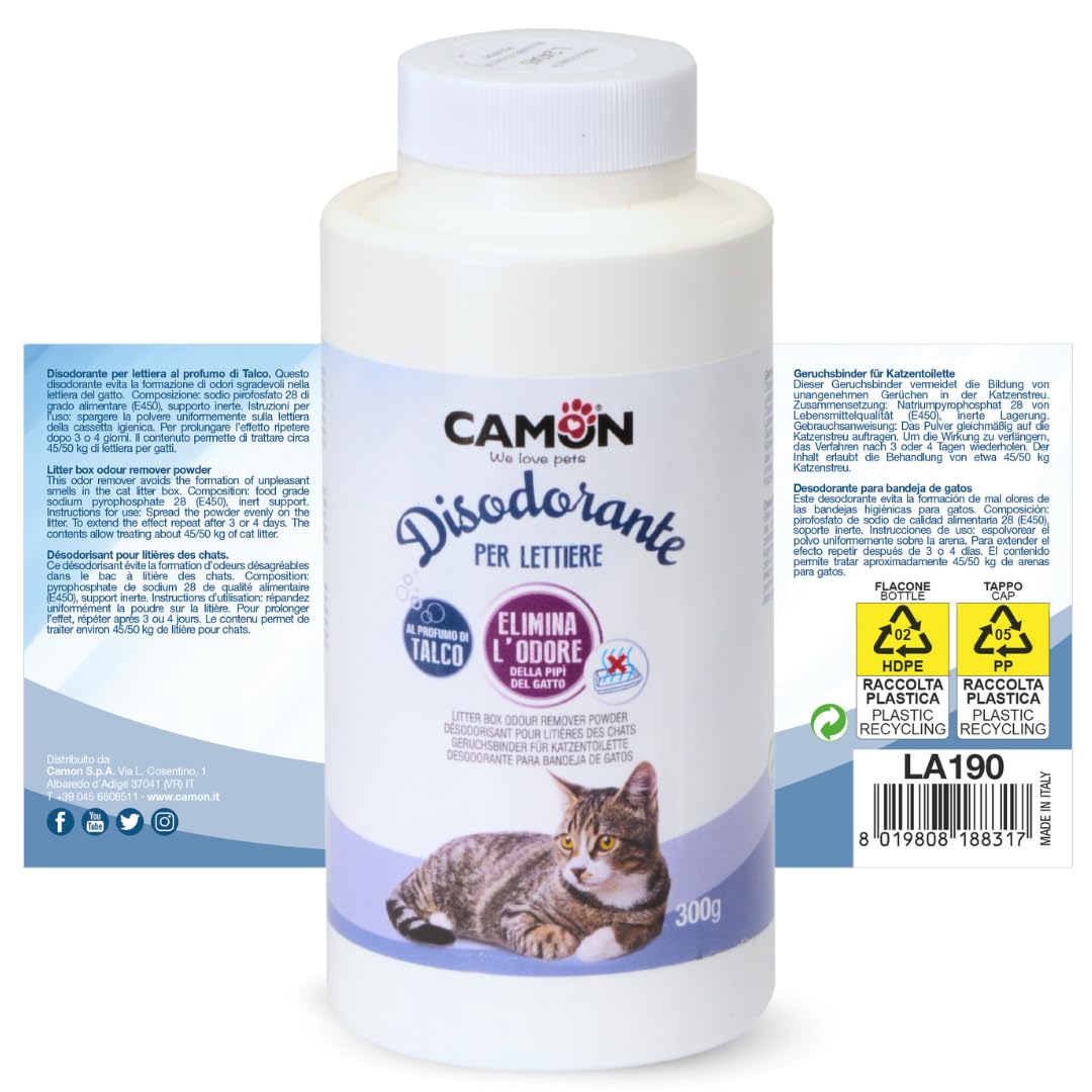 Camon Protection Disodorante Lettiera Polvere 300g Antiodore