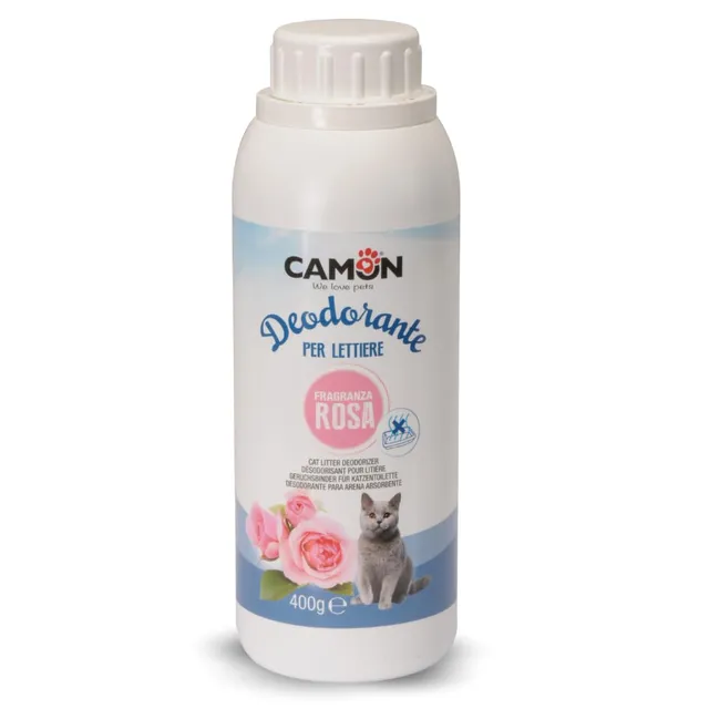 Camon Deodorante Lettiera Gatti Rosa 400g