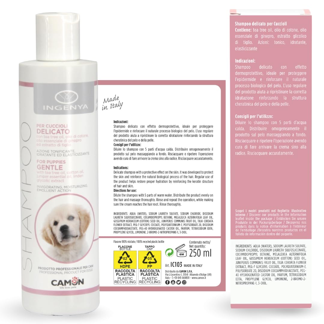 Camon Shampoo Cuccioli per cani 250 ml idratante